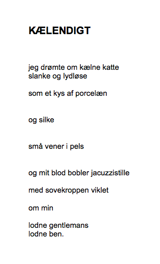 kælendigt